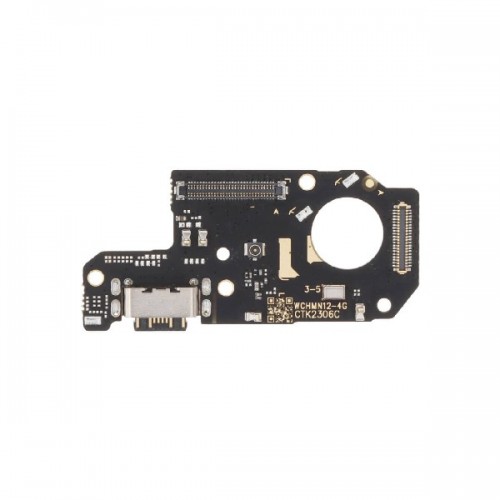 Latausliitin Xiaomi Redmi Note 12 4G:lle flexillä / hopea OEM