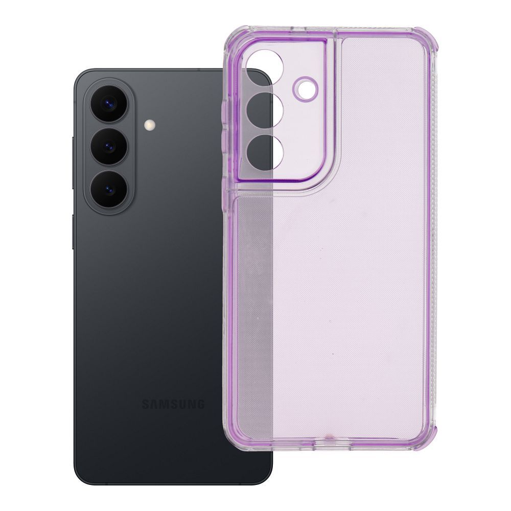 Suojakuori Samsung S26 PLUS:lle Matrix Clear vaalea violetti