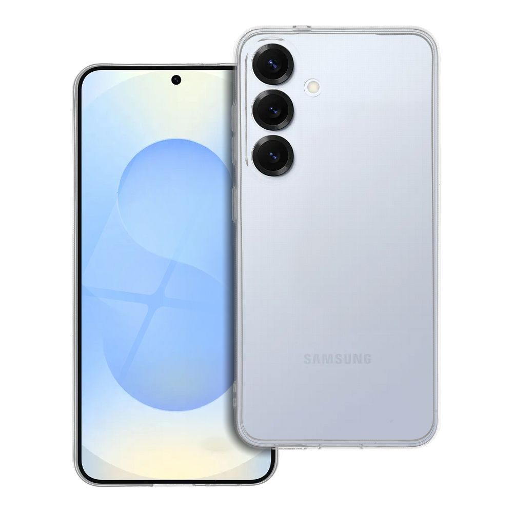 Läpinäkyvä 2 mm Suojakuori Samsung S25:lle (kameransuoja)