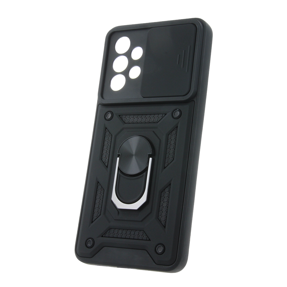 Defender Slide -puhelinkuori Samsung Galaxy A33 5G, musta