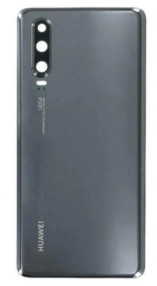 Takakuori Huawei P30:lle musta alkuperäinen (käytetty Grade B)