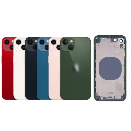 Takakuori yhteensopiva iPhone 13 täydellä rungolla / Starlight / OEM