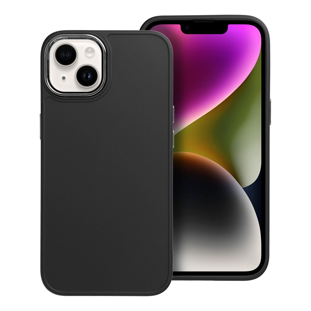FRAME kotelo iPhone 14 musta