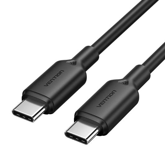 Kaapeli USB-C–USB-C/1M musta TRCBF VENTION