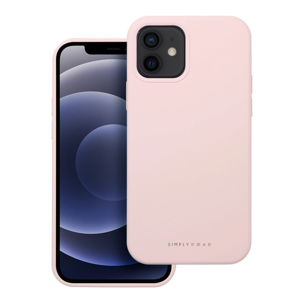 ROAR Suojakuori CLOUD SKIN iPhone 12:lle vaaleanpunainen