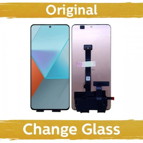 LCD-näyttö Xiaomi Redmi Note 13 Pro 5G:lle / Poco X6 5G musta (Renewed: China)