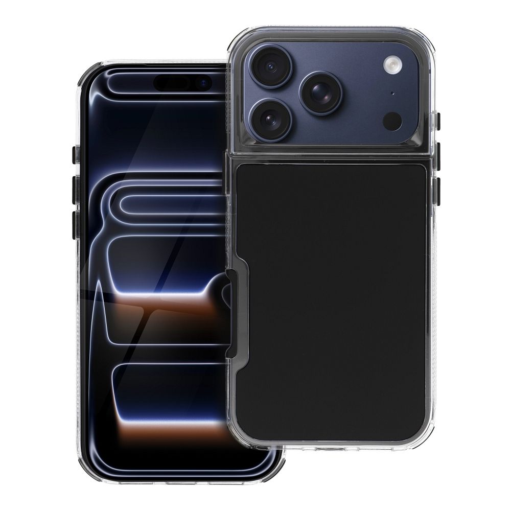 Matrix Suojakuori iPhone 17 PRO MAX:lle musta
