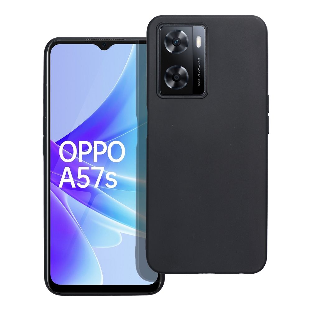 Matta musta Suojakuori Oppo A57S:lle