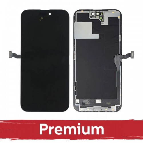 LCD-näyttö iPhone 14 Prolle musta (INCELL / Premium) /*irrotettava IC*/