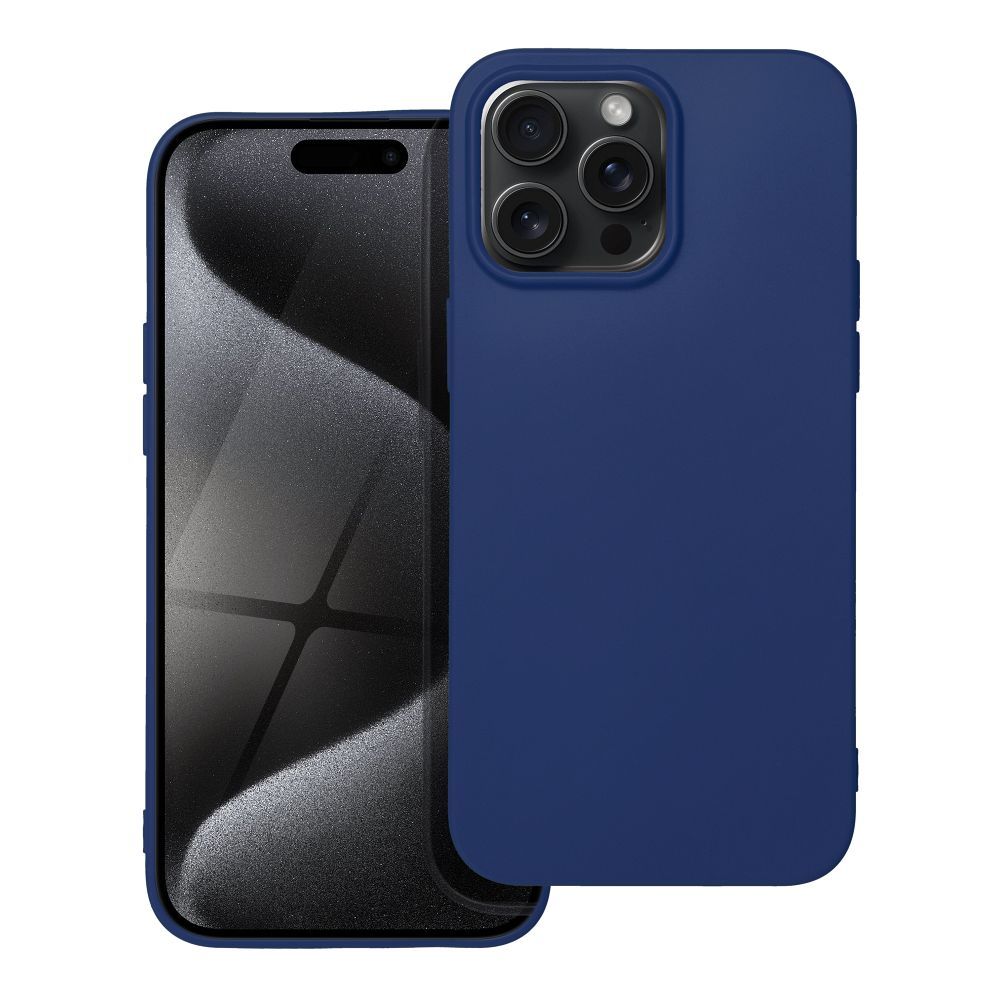 Soft-suojakuori iPhone 15 Pro Max Soft tumma