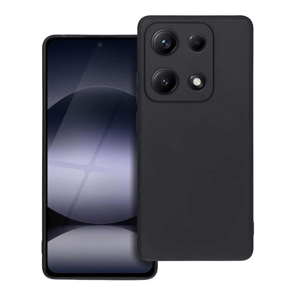 Matt musta Suojakuori Xiaomi Redmi Note 14S:lle