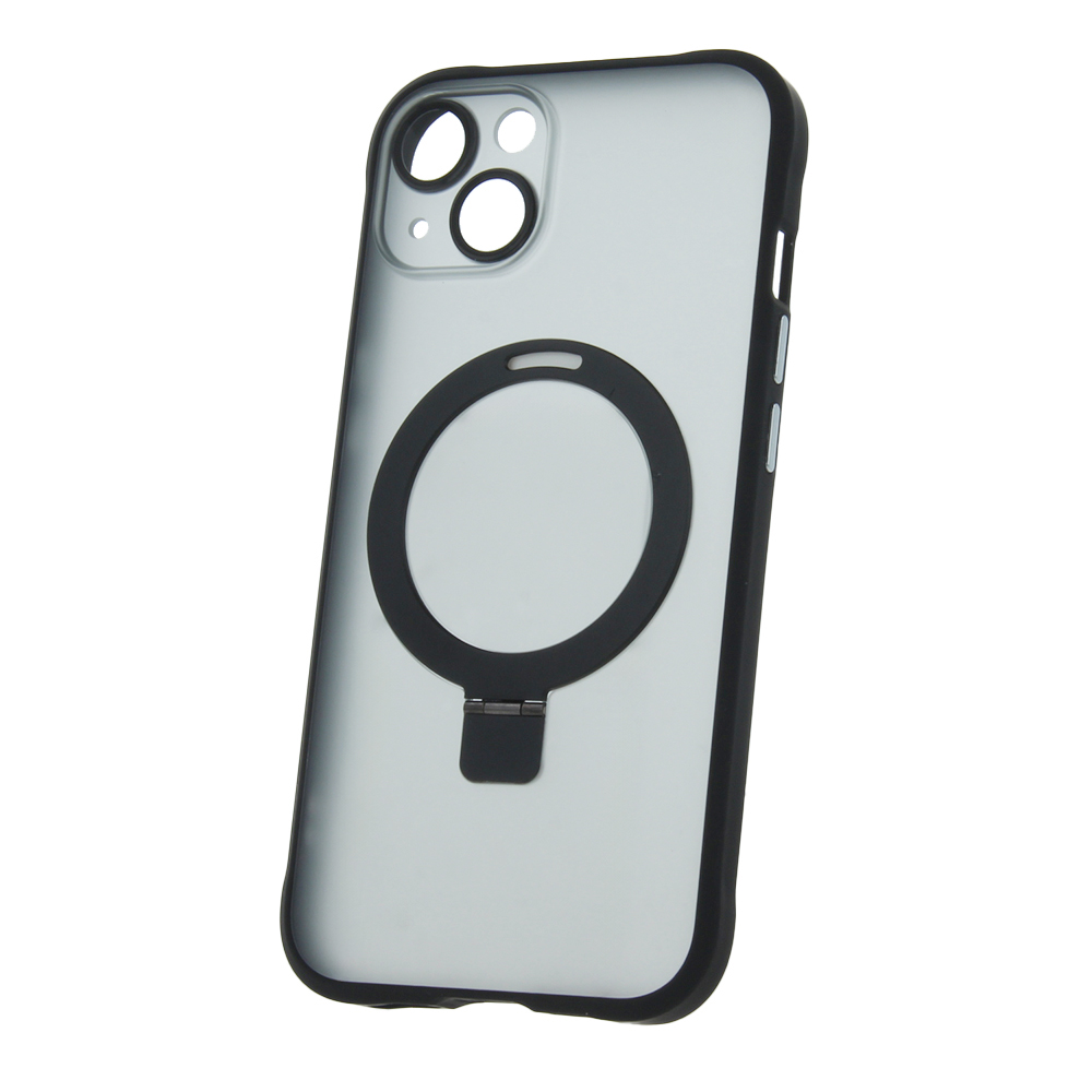 Mag Ring suojakuori iPhone 13 6,1', musta