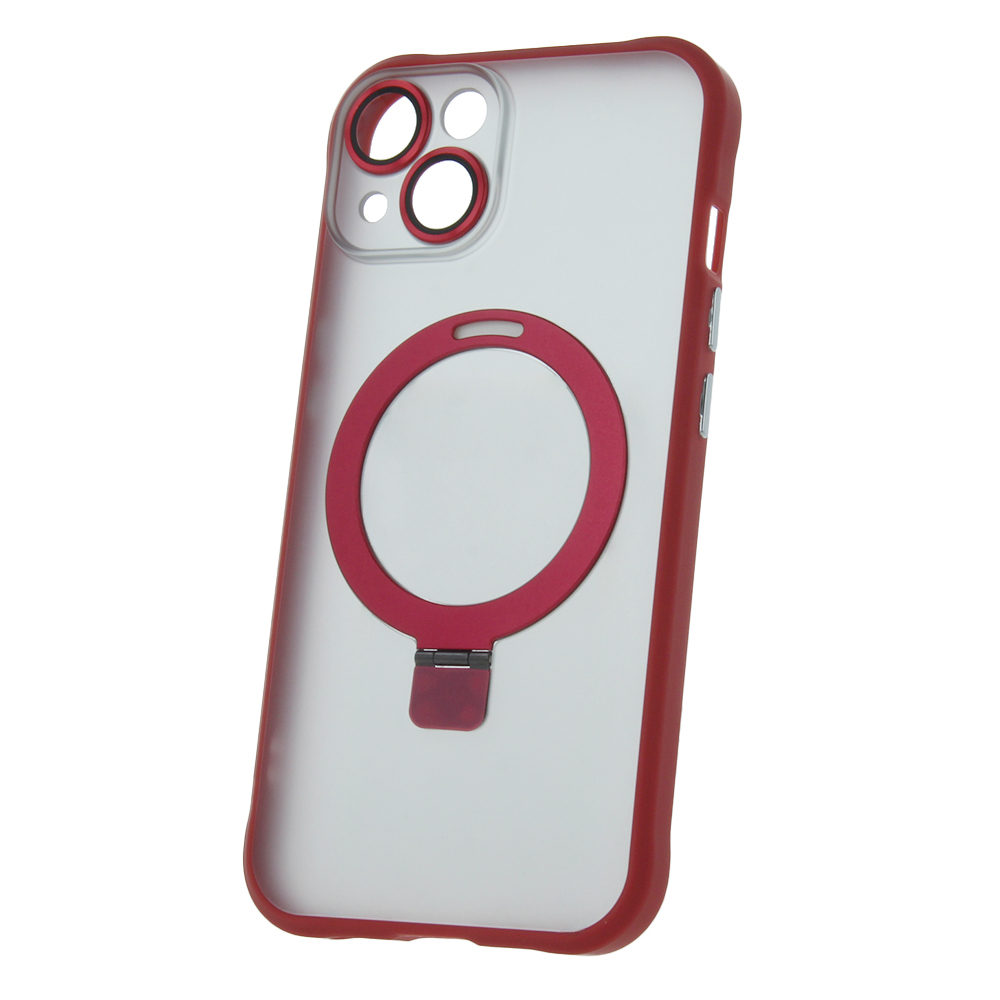 Mag Ring suojakuori iPhone 14 6,1', punainen