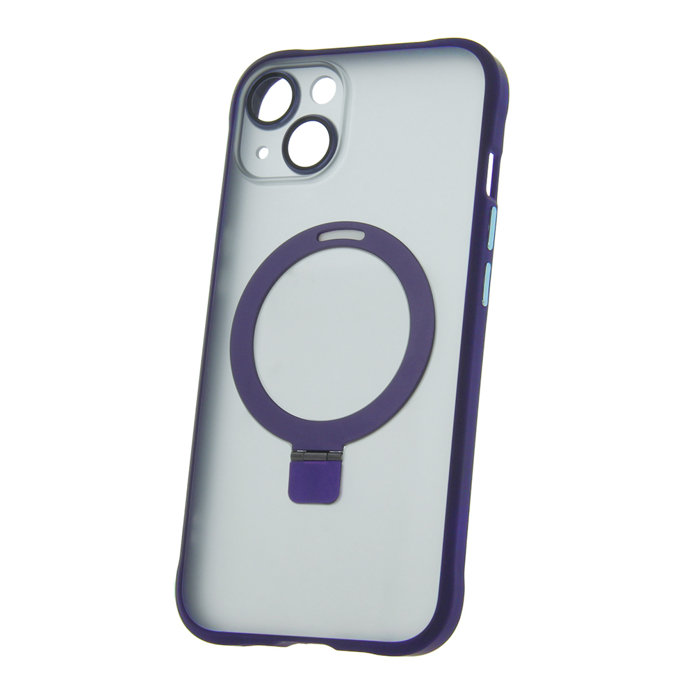 Mag Ring suojakuori iPhone 13 6,1', violetti
