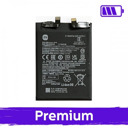 Akku, yhteensopiva: Xiaomi 12 Pro BP45 (OEM)