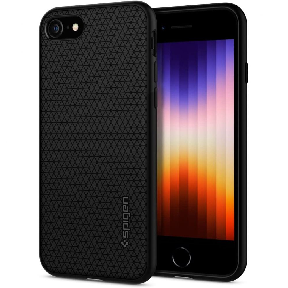 Spigen Liquid Air case for iPhone 7 / 8 / SE 2020 / SE 2022 black