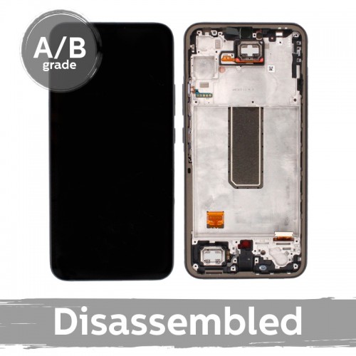 LCD Display Compatible With Samsung A346 A34 5G with Frame / Violet / (9.5/10 Used)