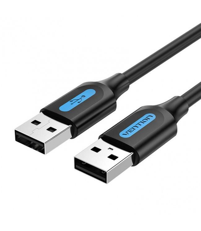 USB 2.0 -kaapeli uros–uros/1.5M musta COJBG VENTION