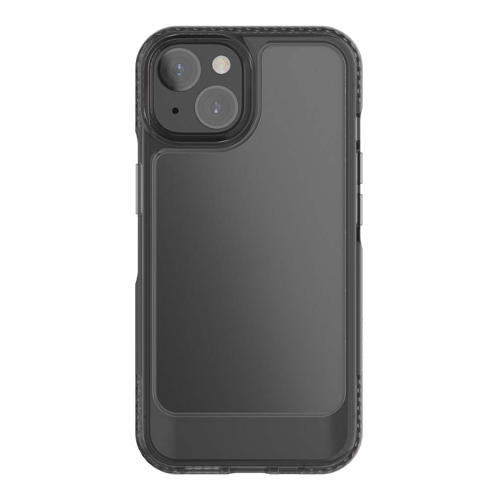 Ugly Rubber UMODEL -kuori iPhone 15 Plus 6,7'' läpinäkyvä musta