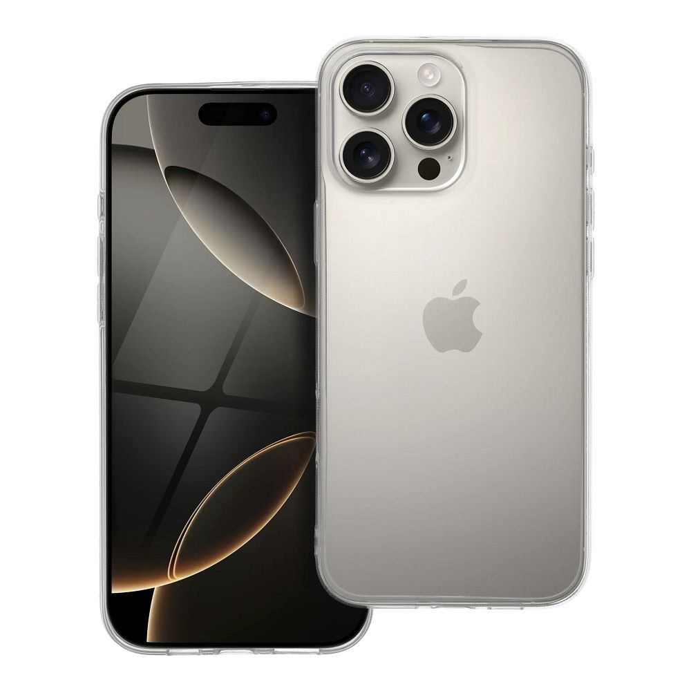 Läpinäkyvä 2 mm Suojakuori iPhone 16 PRO MAX:lle