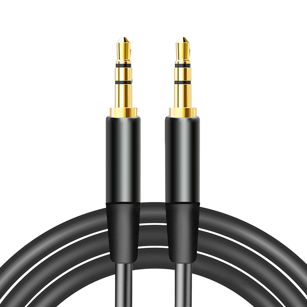 Maxlife kaapeli 3,5 mm audioliittimellä – 3,5 mm liitin 1 m musta