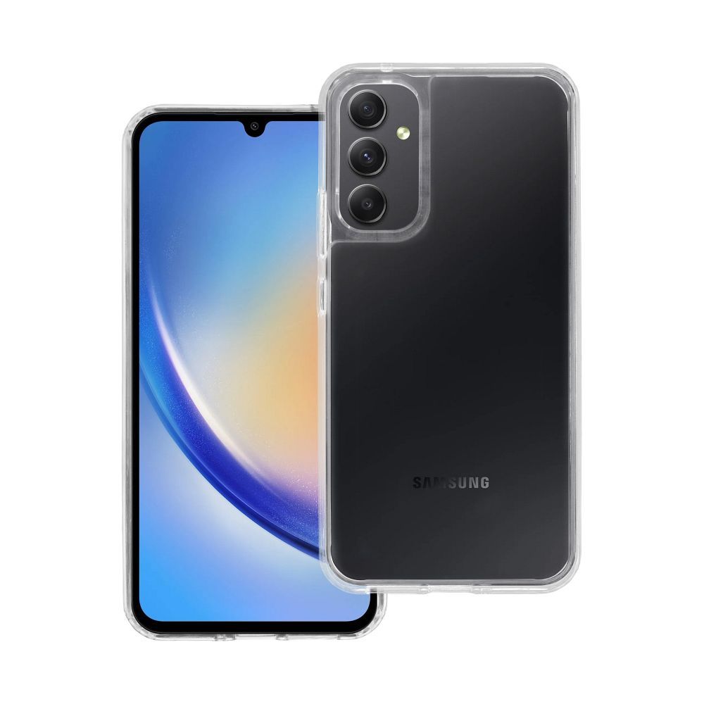 Suojakuori Samsung A34 5G:lle Super Clear Hybrid läpinäkyvä