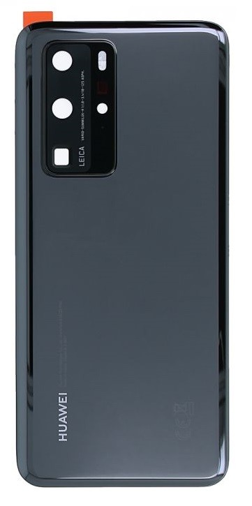 Takakuori Huawei P40 Pro:lle musta alkuperäinen (käytetty Grade C)