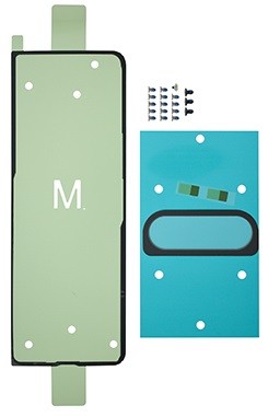 Tarrasetti takakannelle Samsung F926 Z Fold3 5G alkuperäinen (huoltopakkaus)