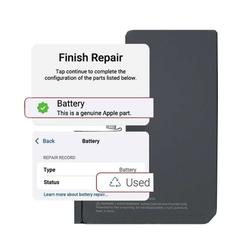 Battery Compatible With iPhone 15 Plus / Self-Diagnosable / Settings: Used /