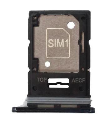 SIM-kortin pidike Samsung A536 A53 5G Awesome Black alkuperäinen (service pack)