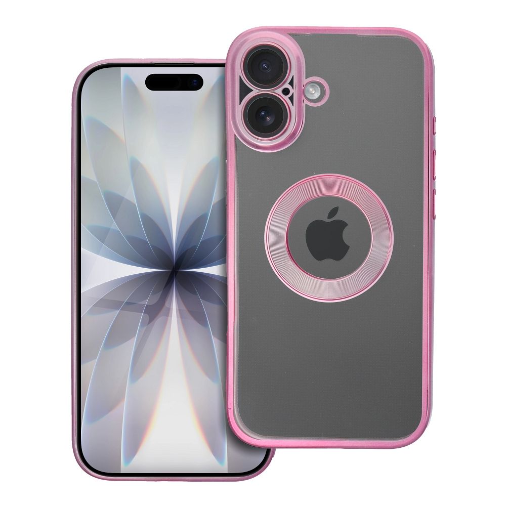 Glam Suojakuori iPhone 17:lle puuterivaaleanpunainen