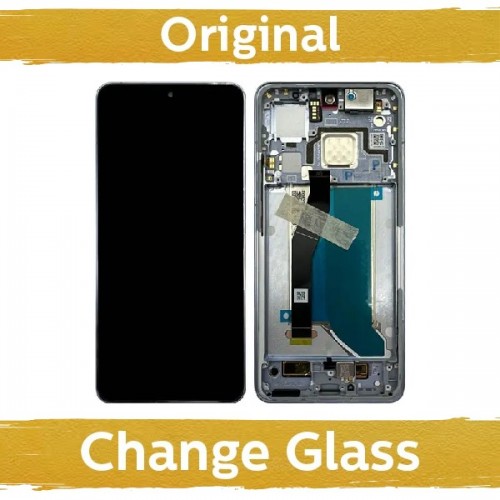 LCD-näyttö yhteensopiva Xiaomi 14T Pro:lle kehyksellä / Titan Black / (Renewed: China)