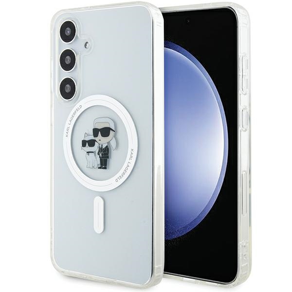 Karl Lagerfeld IML KC MagSafe Suojakuori Samsung Galaxy S24:lle - läpinäkyvä