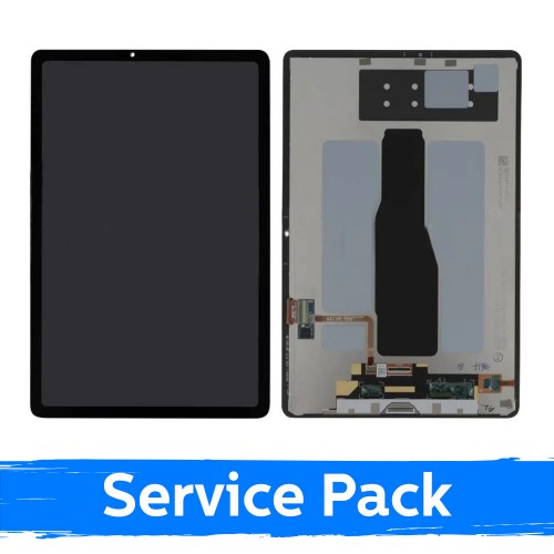 LCD-näyttö Samsung X406 / X400 Tab S10 Lite musta kehyksellä (Service Pack)