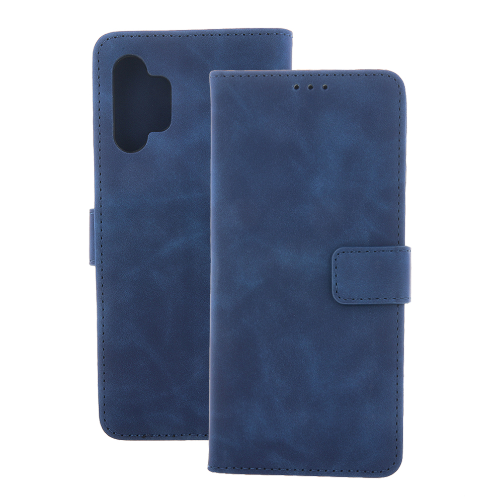 Smart Velvet -suojakuori Xiaomi Redmi Note 14 4G (Global) tummansininen (164.84 x 78.15 x 8.16 mm)