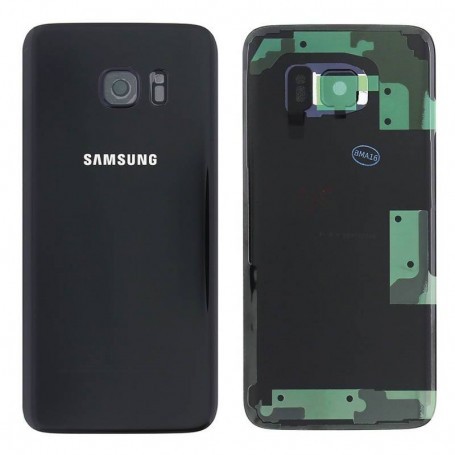 Back cover for Samsung G935F S7 Edge Black original (used Grade C)