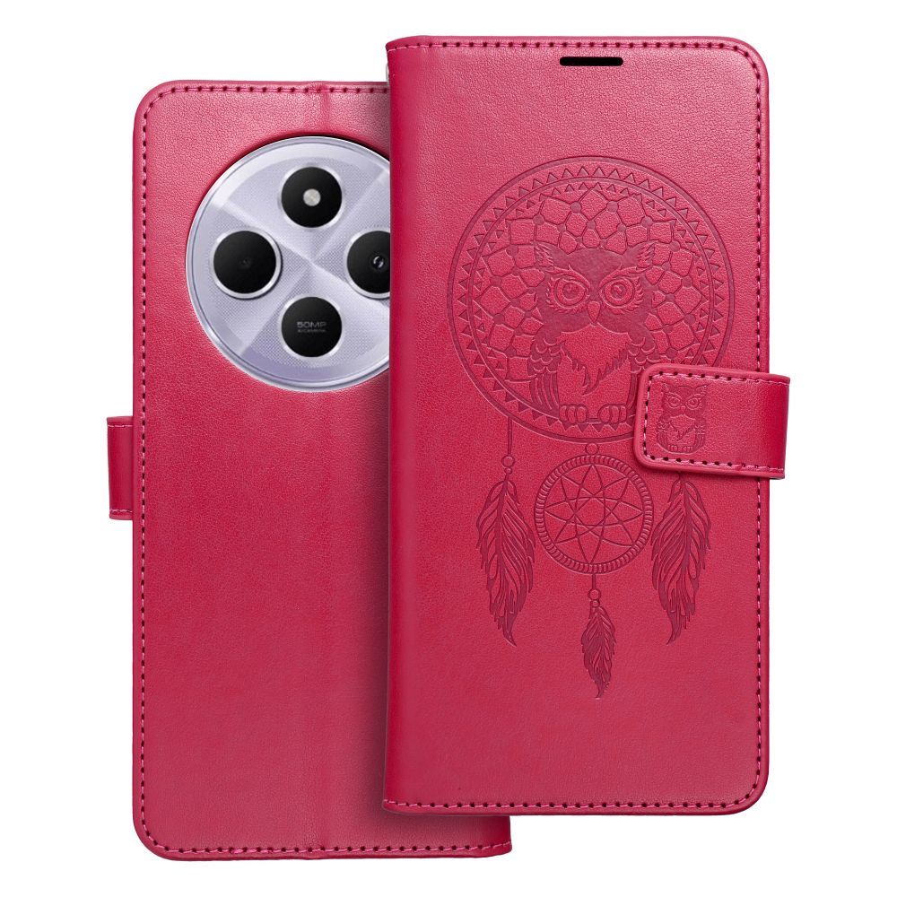MEZZO kirjakotelo XIAOMI Redmi 14C:lle unisuodatin magenta