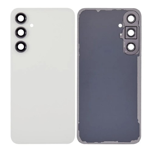 Takakuori yhteensopiva Samsung S731 S25 FE / White / (kameran linssin kanssa) OEM