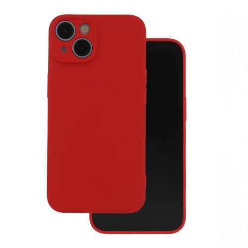 Phone Case "MagCase Silicone" for Samsung S921 S24 Red