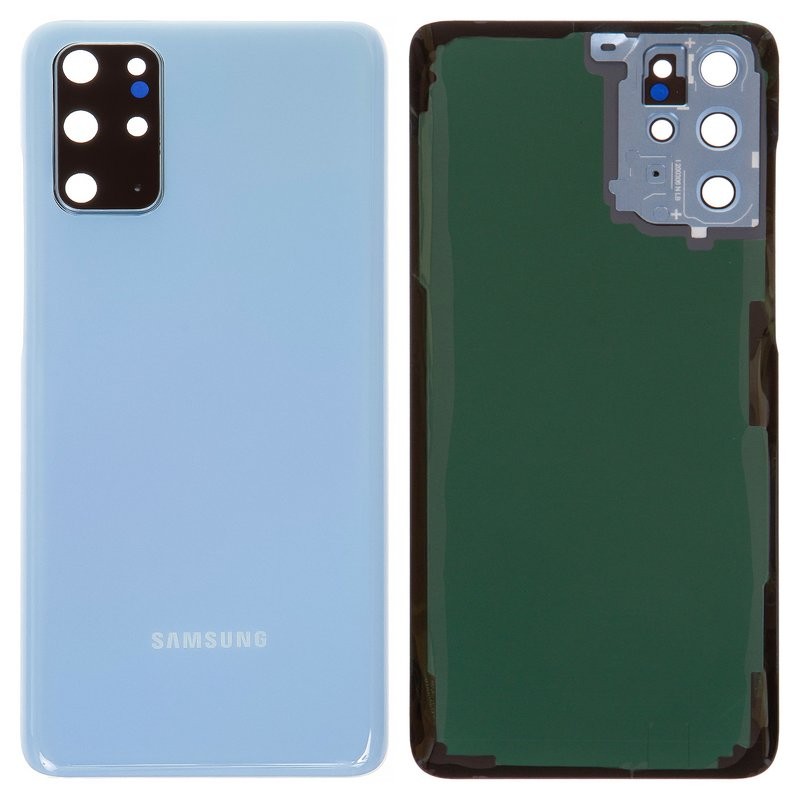 Back cover for Samsung G985/G986 S20 Plus Cloud Blue original (used Grade B)