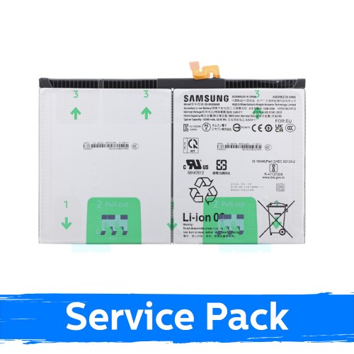 Battery Compatible With Samsung X820 / X826 Tab S10+ EB-BX828ABE (Service Pack)