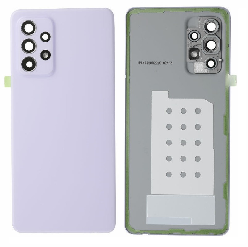 Takakuori Samsung A525/A526/A528 A52 4G/A52 5G/A52S 5G:lle Awesome Violet alkuperäinen (käytetty Grade B)