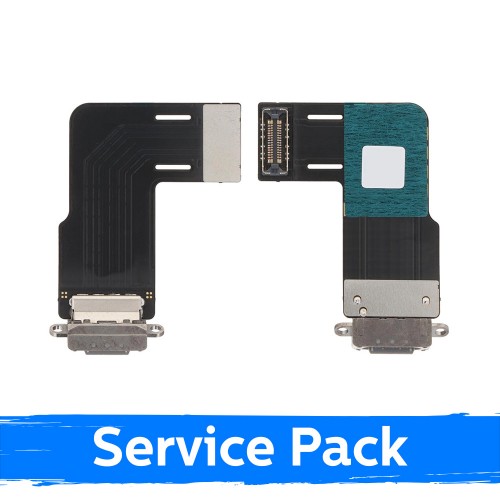 Charging Port Compatible With Apple iPad Air 11 (2025) with Flex / Grey / (Service Pack) / Wi-Fi