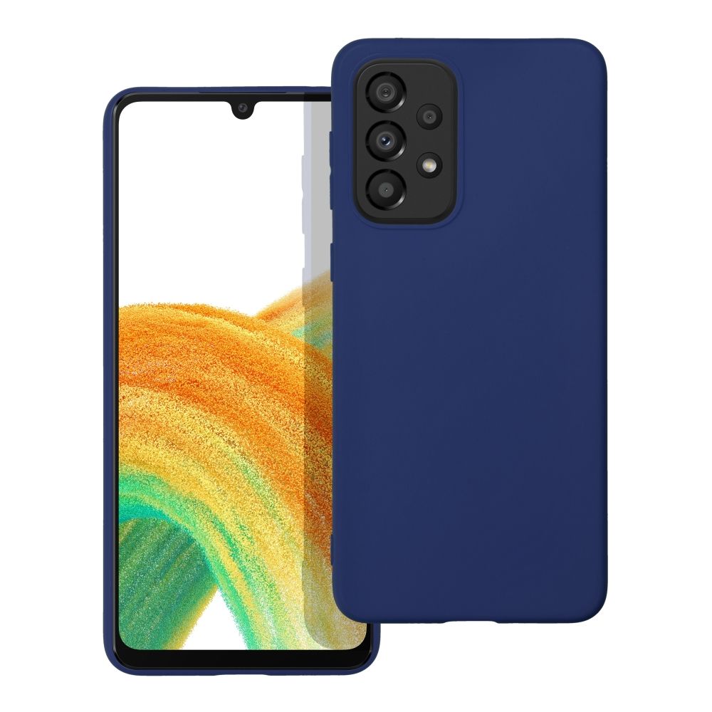SOFT-suojakuori Samsung A33 5G, tummansininen