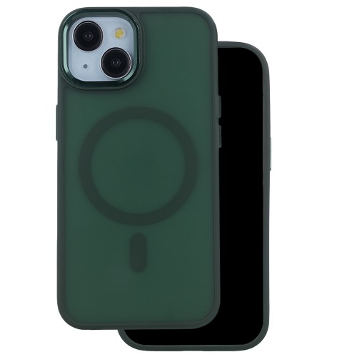 Phone Case "Frozen Mag" for Apple iPhone 16 Green