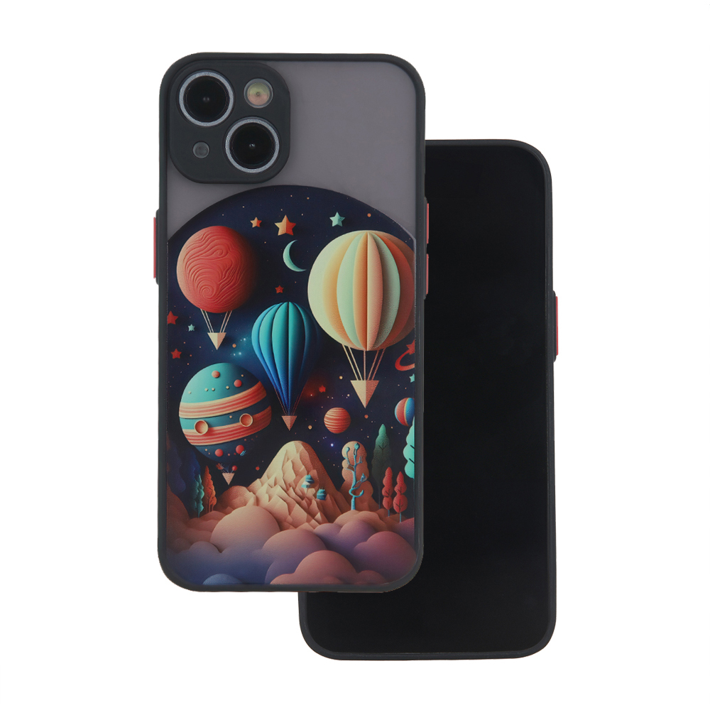 Ultra Trendy suojakuori Samsung Galaxy A14 4G / A14 5G Travel musta