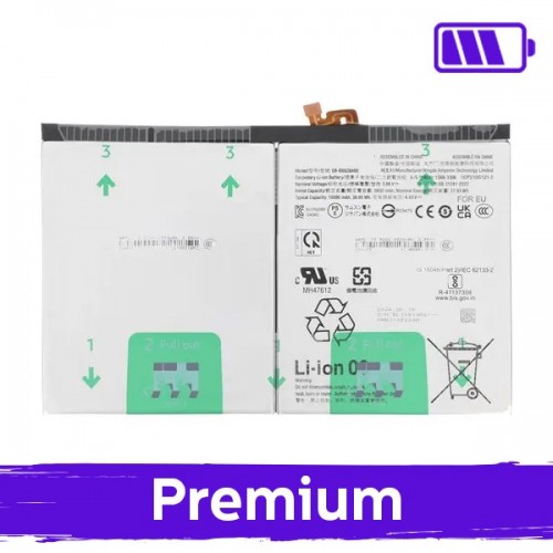Akku yhteensopiva Samsung X820 / X826 (X620 / X626) Tab S10+ (Tab S10 FE+) EB-BX828ABE (OEM)