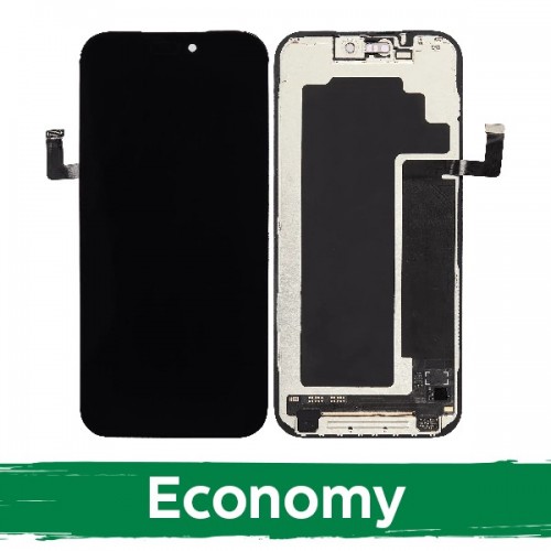 LCD-näyttö iPhone 17 Pro Maxille, musta (INCELL / Economy) /*irrotettava IC*/