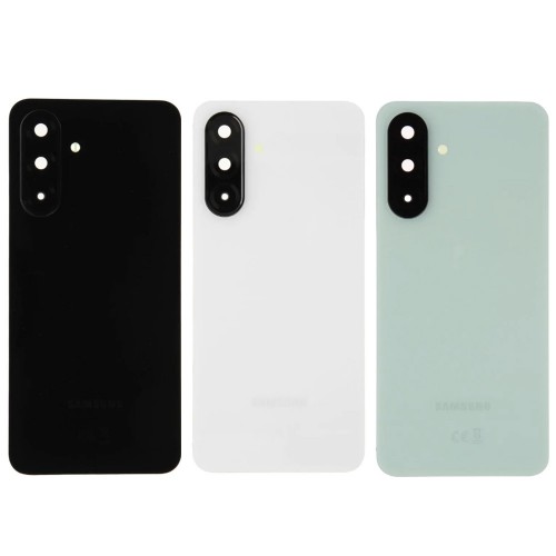 Takakuori Samsung A266 A26 5G -puhelimeen, valkoinen (kameralasilla), OEM