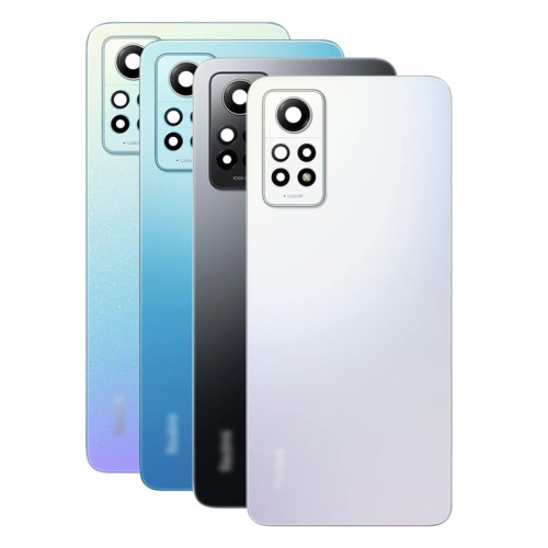 Back Cover Compatible With Xiaomi Redmi Note 12 Pro 4G / Graphite Gray / (with camera lens) OEM